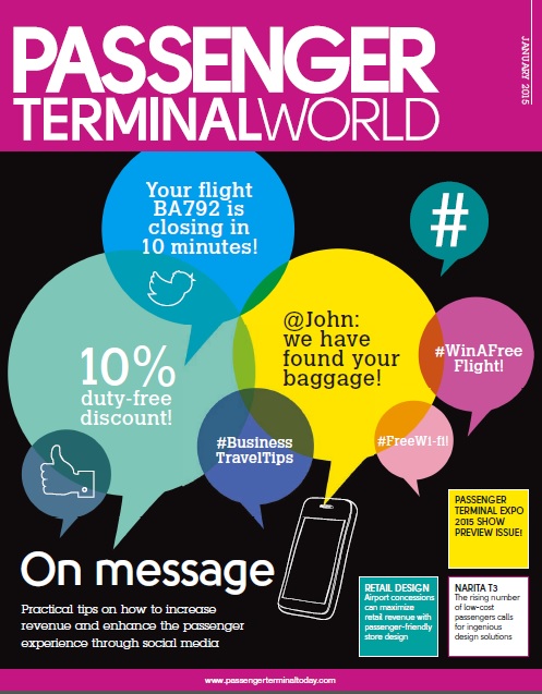 BizTweet featured in Passenger Terminal World