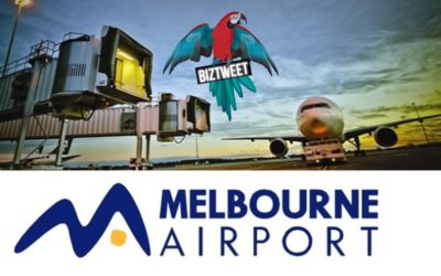 BIZTWEET FLIES HIGH AT MELBOURNE AIRPORT